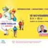 Affiche du salon du Bien Vieillir en Anjou, à Angers, le 10 novembre
